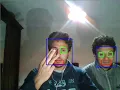 Viola Jones Haar Cascade Algorithm Face Eyes Smile Detection using OpenCV2 in Python