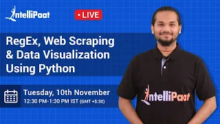 Python Regular Expression Web Scraping Python Data Visualization Using Python Intellipaat
