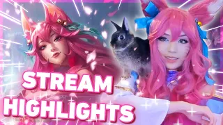 emiru spirit blossom ahri cosplay twitch highlights