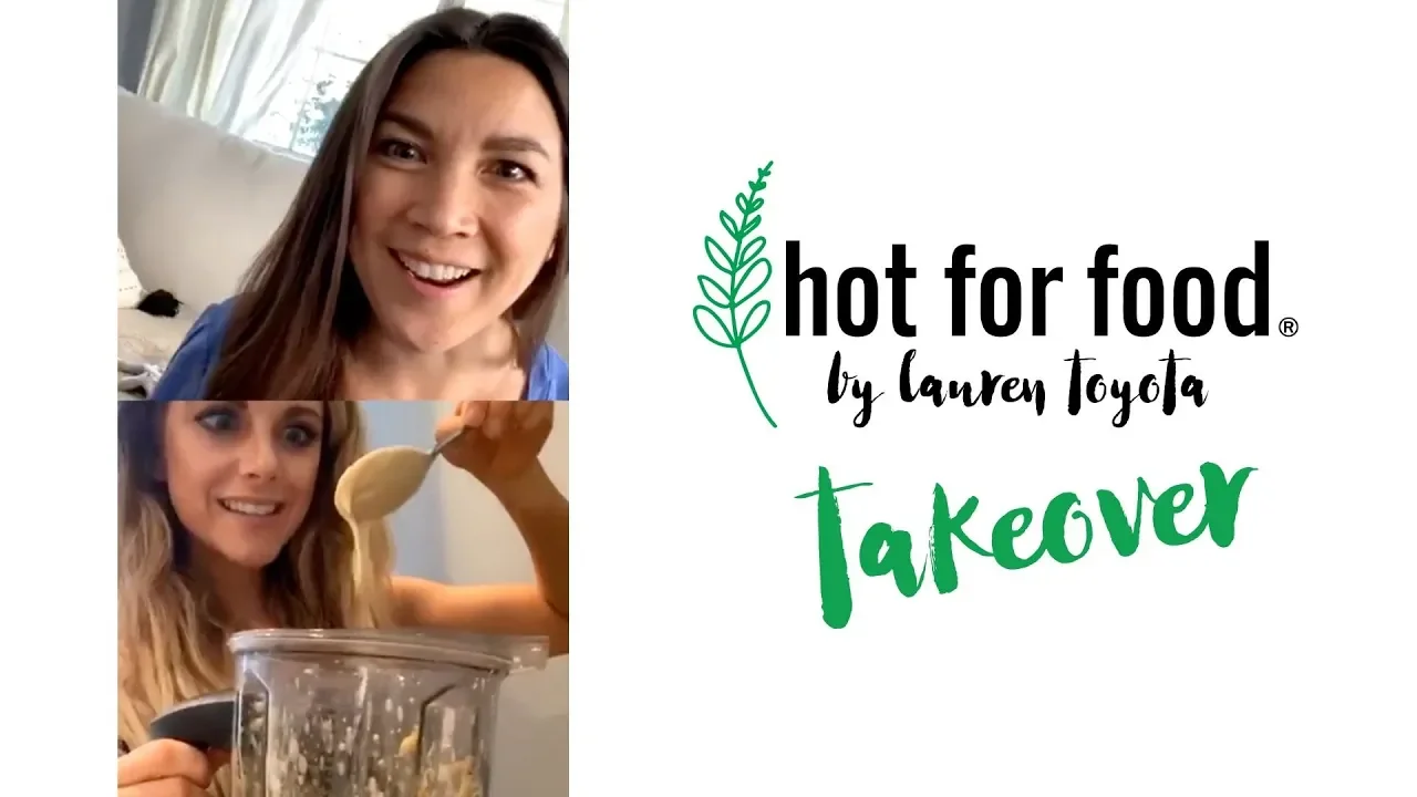 Lindsay Ell makes cauliflower pasta sauce   Ep #7 #hotforfoodtakeover LIVE