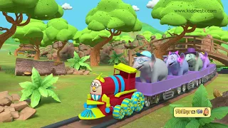 Ek Mota Hathi Hindi Rhyme - एक मोटा हाथी | Best Kids Rhymes Collection