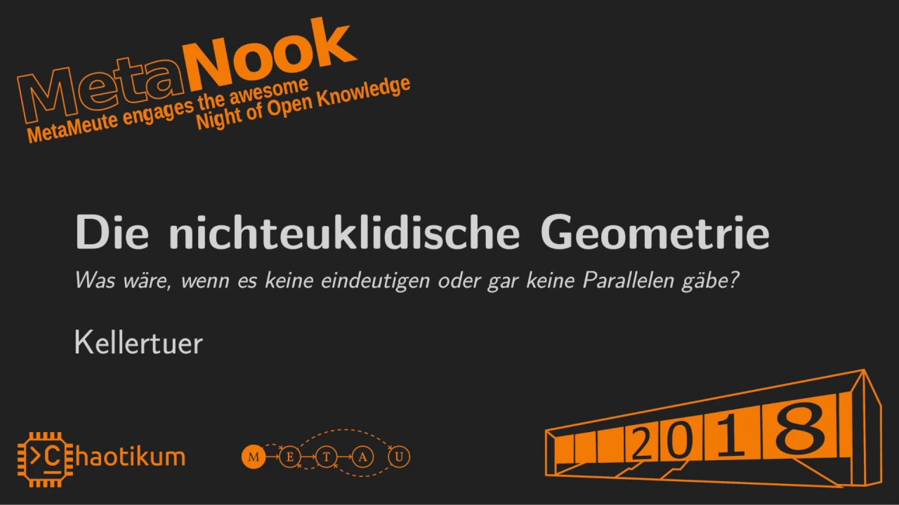 Die nichteuklidische Geometrie von Kellertuer