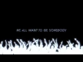 Download Lagu Thousand Foot Krutch - Be Somebody (Lyric Video)