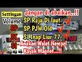 Ini Settingan Volume SP Raja di Laut, SP PJW, Si Inap Liur 77, Anakan Walet Nempel..!!#sprajadilaut