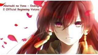 akatsuki no yona ending 2 akatsuki official may beginnig orchestral