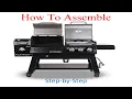 How to assemble Pit Boss KC Combo Platinum Series WiFi and Bluetooth Wood Pellet and Gas Grill