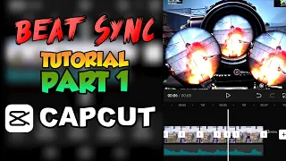 beat sync tutorial on capcut part 1 pubg mobile
