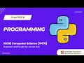IGCSE Computer Science 2026-2028 C8 - Programming Live Coding Free Code file