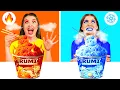 Lagu Hot vs Cold Food Challenge | Funny Situations by TeamTeen Challenge