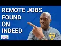 How To Find A Remote Job On Indeed - Indeed Work At Home Jobs