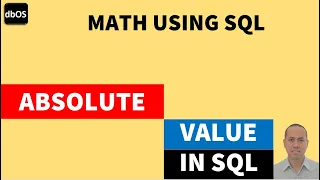 Absolute Value in - SQL ABS function in SQL