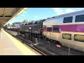 MBTA Commuter Rail Dark F40 1072 Leads Train 1069 to Greenbush at Wollaston