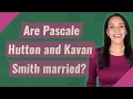 Are Pascale Hutton and Kavan Smith married
