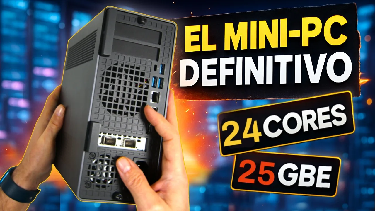 ¿Adiós a las torres? ⚡️ Este mini-PC lo cambia todo. Una BESTIA muy potente que lo tiene todo