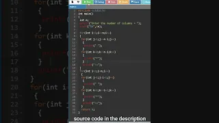 print left arrow star pattern in c