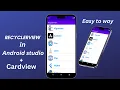 RECYCLERVIEW EASY TO WAY Android Studio Java Android development