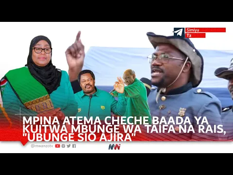 Video Thumbnail: KIMEWAKA! MPINA AUWASHA MOTO BAADA YA KUITWA MBUNGE WA TAIFA NA RAIS SAMIA, UBUNGE SIO AJIRA