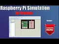 Raspberry Pi simulation in Proteus using flowchart