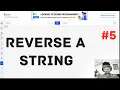 Reverse a String in Javascript Best way to reverse approach