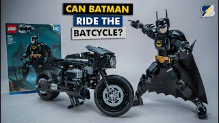 Can LEGO 76259 Batman ride the Technic Batcycle?