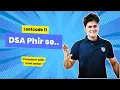 DSA Phir se with Sumeet Leetcode 11 Container with most water