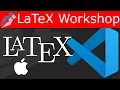 Install LaTeX Workshop and compile PDF in VSCode LaTeX Mac