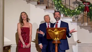 Don Trump Jr girlfriend Bettina Anderson reveal engagement at WH party POTUS congratulates couple