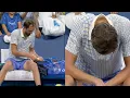 Download Lagu Daniil Medvedev brak het racket na verlies tegen Benjamin Bonzi tijdens de eerste ronde van de US...