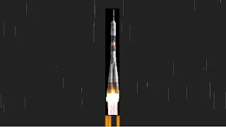 Rocket animation in html javascript animation