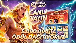 🔴 Canlı Yayın: 5.000.000 TL Değerinde Ödüllü Büyük Final Günü Etkinliği | Honor of Kings