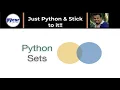 What is Python sets PyCSR Learn Python Online with Pankaj Soni