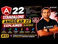 Standalone Architecture in Angular 22 Explained in Detail 2026 Angular 22 Complete Course