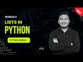 Lists in Python Part 5 Python Series