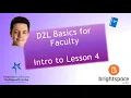 OCU D2L Basics Lesson 5 Intro