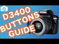 Nikon D3400 Button Guide