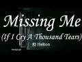 Download Lagu Missing Me (If I Cried A Thousand Tears) RJ Helton - (Lyrics) Unikorn Ph