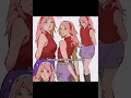Sakura with other Naruto females