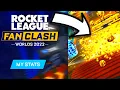 HOW TO get NEW GOLD painted BALLISTIC PRO goal explosion 2022 Rocket League Fan Clash