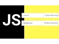 JavaScript - How To Show And Hide Input Password Text In JS with source code