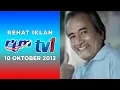 Rehat Iklan RTM TV1 (10 Oktober 2012)