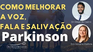 Parkinson voz baixa, fala baixa e salivação - Como melhorar? | Fonoaudiologia na Doença de Parkinson