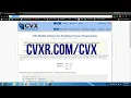 CVX download installation and Example demo