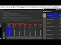 How to drag and drop in Appium Work with Radio Button and CheckBox