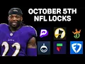 NFL Best Bets Week 5 NFL Picks for EVERY Game NFL Week 5 PrizePicks