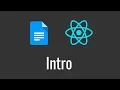 Mini Google Docs Clone in React - Intro