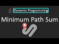 LeetCode - 64 Minimum Path Sum Dynamic Programming Bottom Up Java