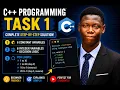 C Task Explained Declaration Decision Logic For Loops Step-by-Step