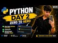 Python Day 2 User Input Arithmetic String Length Zero to Hero