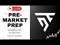 LIVE Pre-Market Prep for Options and Futures