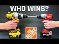 Testing the BEST DRILLS at Home Depot Milwaukee Makita DeWalt Ryobi Ridgid